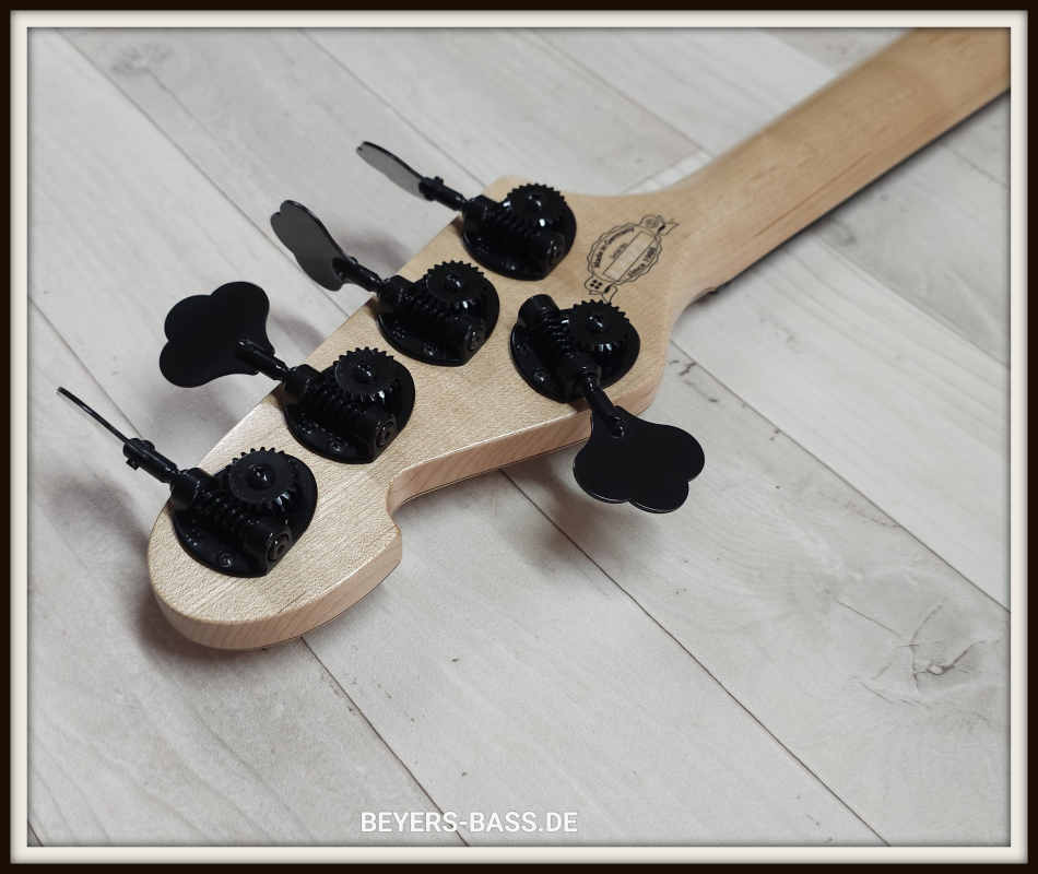 Sandberg Panther Special 5 Ebony, Rarewood Quilted Maple, 2nd Hand